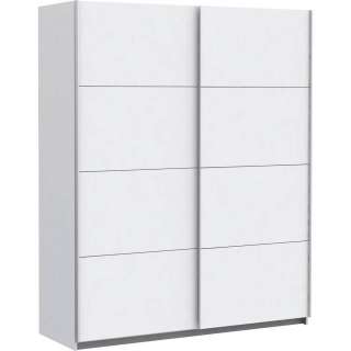 SCHWEBETÜRENSCHRANK 2-türig Weiß