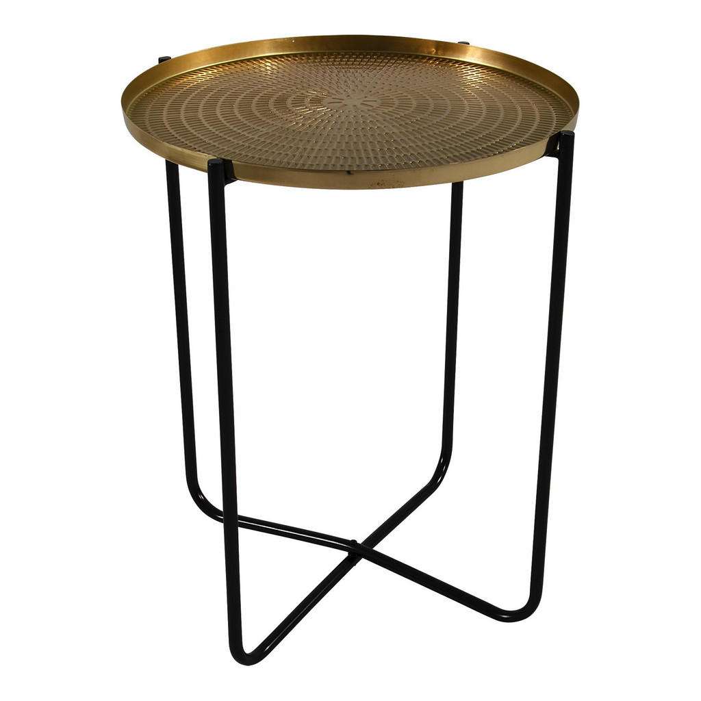 BEISTELLTISCH Goldfarben