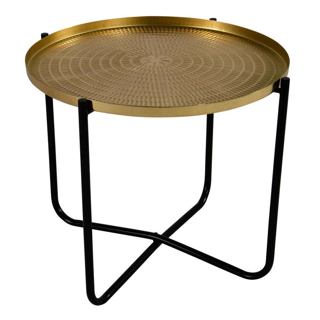 BEISTELLTISCH Goldfarben