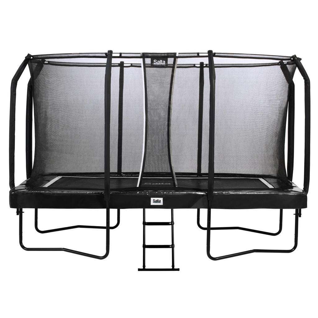 Trampolin Salta First Glass 244/427 cm Schwarz