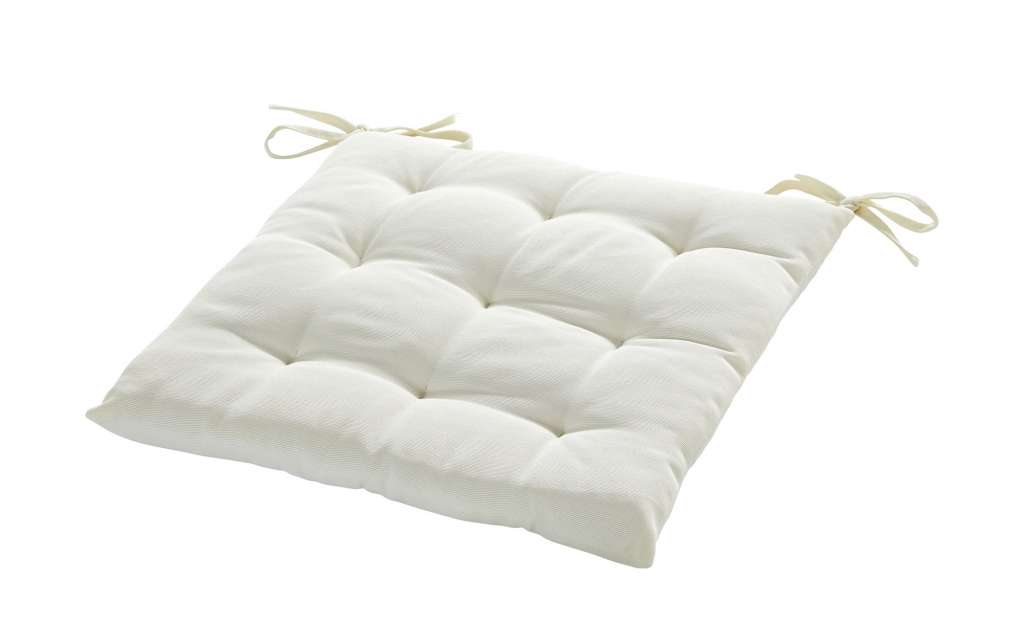 Stuhlkissen  Susan ¦ beige ¦ 100% Polyesterfüllung, 200gr. ¦ Maße (cm): B: 40 H: 4 Heimtextilien > Kissen > Stuhlkissen - Höffner