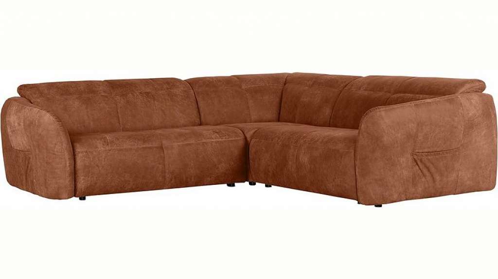 Home affaire Polsterecke »Arkansas«, mit Kopfteilverstellung, mit Ottomane rechts oder links montierbar