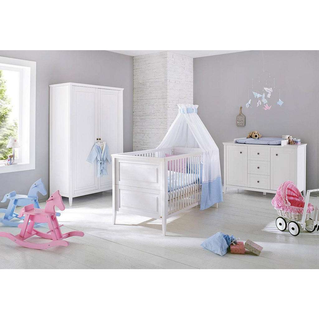 BABYZIMMER Pinolino Kiefer Weiß