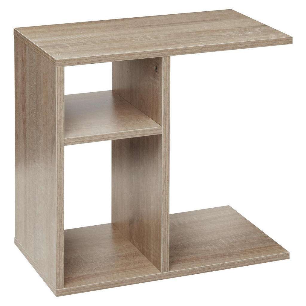 BEISTELLTISCH rechteckig Sonoma Eiche