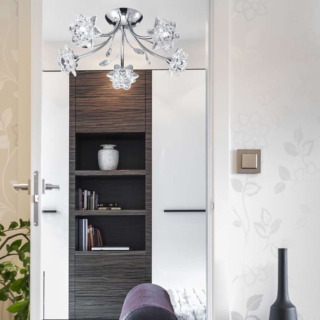 home24 Deckenleuchte Bellis II