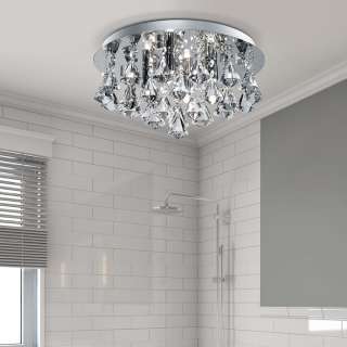 home24 LED-Deckenleuchte Bathroom II