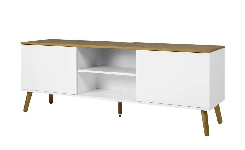TV- Lowboard  Acuto ¦ weiß ¦ Maße (cm): B: 162 H: 60 T: 43 TV- & Media Möbel > TV-Racks - Höffner