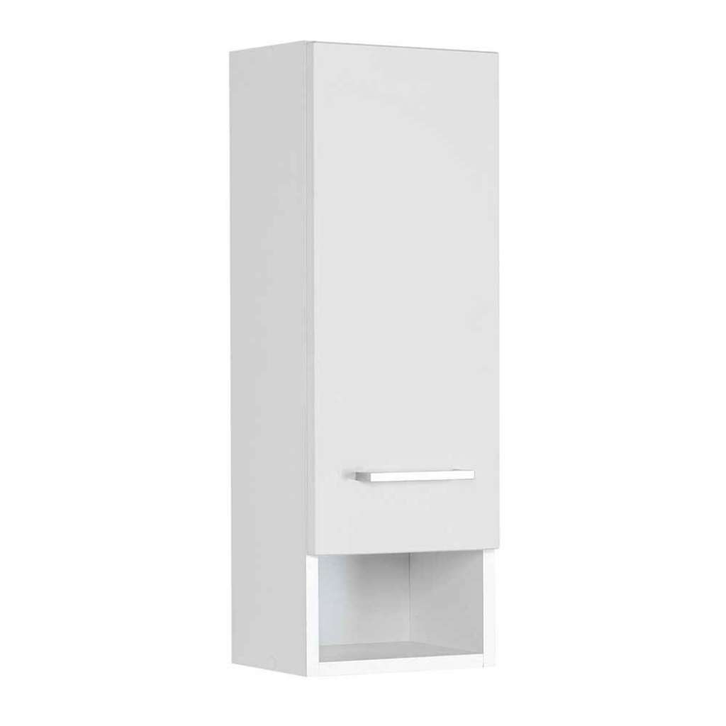 Hängeschrank in Weiß Badezimmer