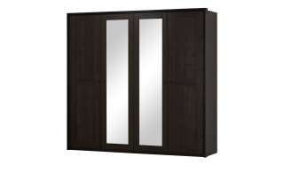 Drehtürenschrank, 4- türig  Boscastle ¦ braun ¦ Maße (cm): B: 233 H: 216,5 T: 60 Schränke > Schranksysteme - Höffner