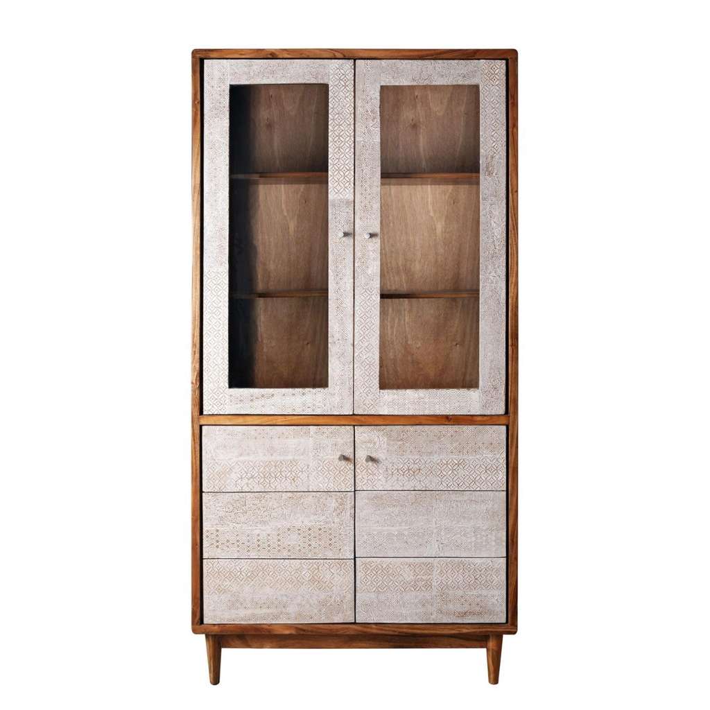 home24 Vitrinenschrank Buuda