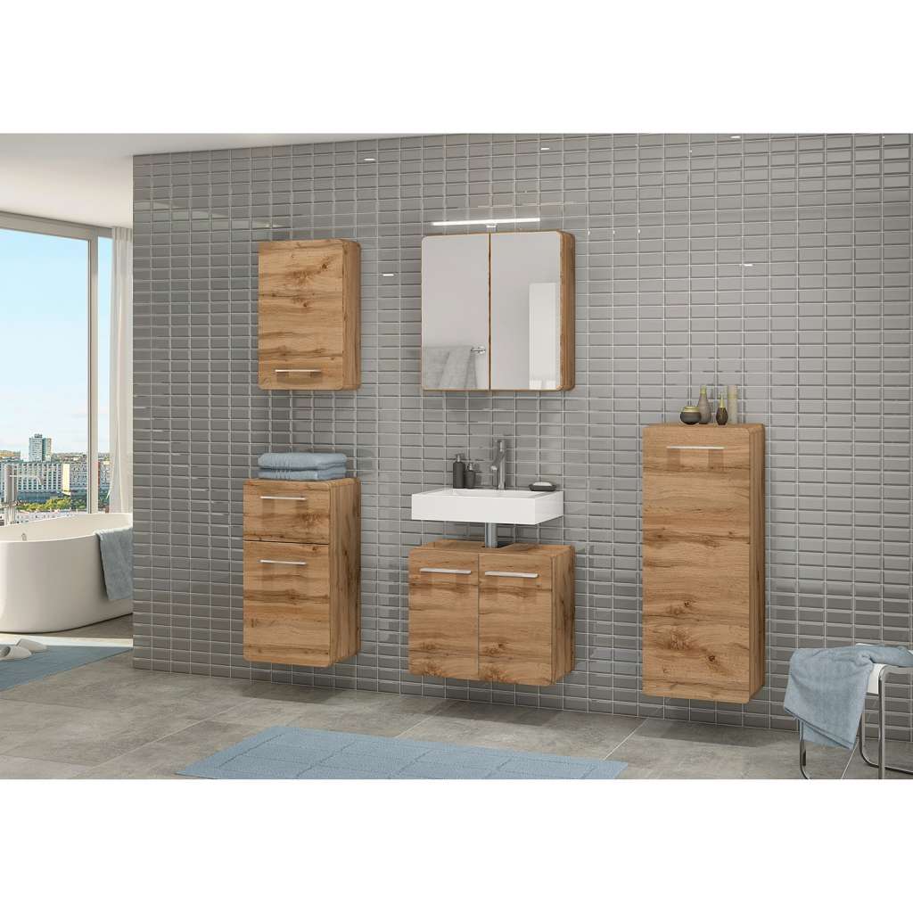 home24 Waschbeckenunterschrank Cevio