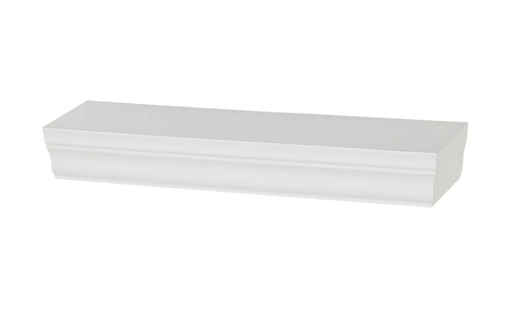 Wandboard  Laurito ¦ weiß ¦ Maße (cm): B: 30 H: 3,8 T: 19,5 Regale > Wandregale - Höffner