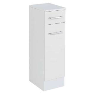 Weißer Unterschrank 25 cm breit Bad