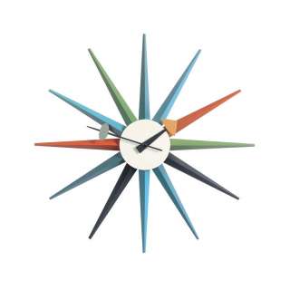 Vitra - Sunburst Clock - mehrfarbig - indoor