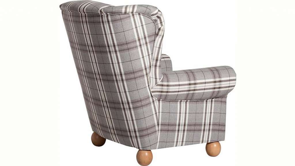 Max Winzer® Ohrensessel »Malmö«, mit Holz-Kugelfüßen