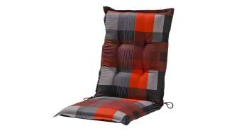 GO-DE Mittellehnerauflage  Indian Summer ¦ rot ¦ Druckstoff, 50% Baumwolle, 50% Polyester ¦ Maße (cm): B: 50 H: 7 Garten > Auflagen & Kissen > Mittellehner-Auflagen - Höffner