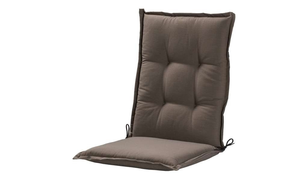 GO-DE Mittellehnerauflage  Torba ¦ grau ¦ garngefärbtes Uni, 60% Baumwolle, 40% Polyester ¦ Maße (cm): B: 50 H: 7 Garten > Auflagen & Kissen > Mittellehner-Auflagen - Höffner