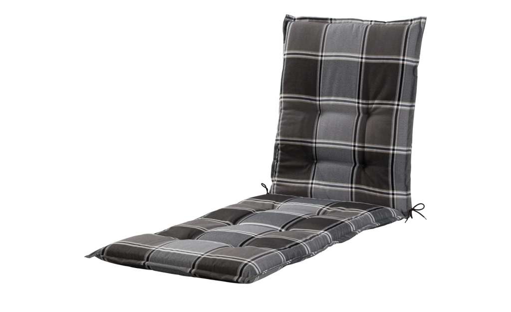 GO-DE Liegenauflage  Cloud ¦ grau ¦ Buntgewebe, 65% Baumwolle, 35% Polyester ¦ Maße (cm): B: 60 H: 9 Garten > Auflagen & Kissen > Gartenliegen-Auflagen - Höffner