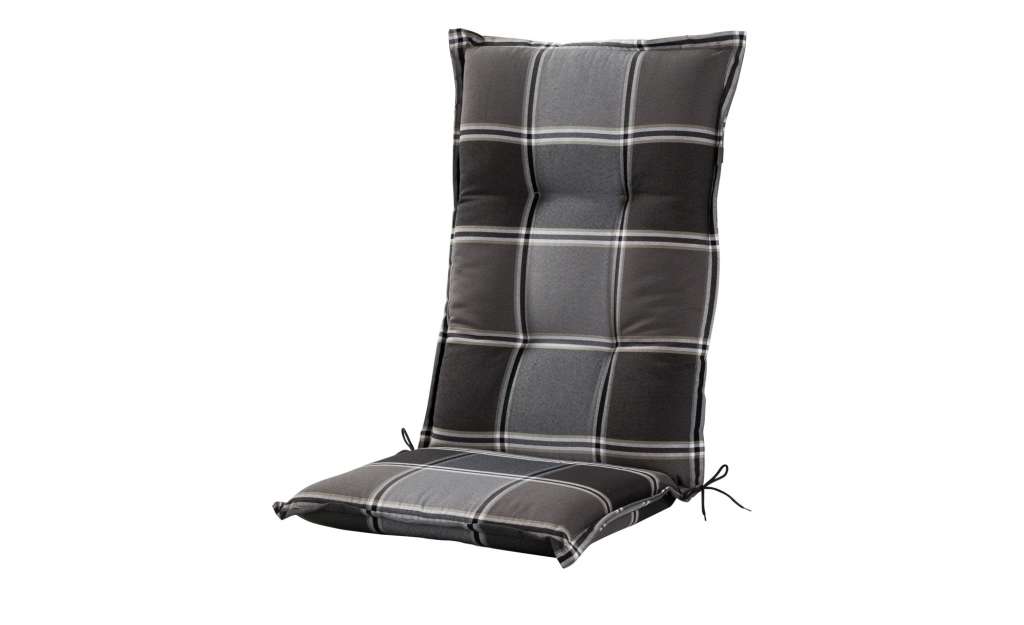 GO-DE Hochlehnerauflage  Cloud ¦ grau ¦ 65% Polyester, 35% Baumwolle ¦ Maße (cm): B: 50 H: 9 Garten > Auflagen & Kissen > Hochlehner-Auflagen - Höffner