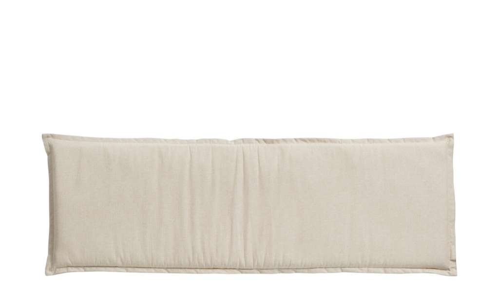 GO-DE Dreisitzer-Bankauflage  High Tea Sand ¦ beige ¦ Mischgewebe, 85% Baumwolle, 15% Polyester ¦ Maße (cm): B: 48 H: 6 Garten > Auflagen & Kissen > Sonstige Sitzkissen - Höffner
