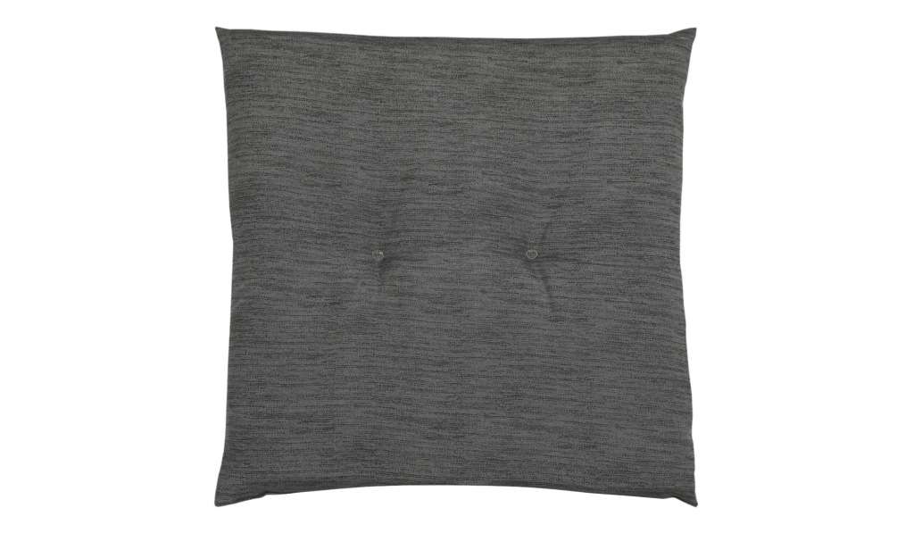 GO-DE Auflage  Graphite ¦ grau ¦ Maße (cm): B: 48 H: 5 Garten > Auflagen & Kissen > Gartenhocker-Auflagen - Höffner