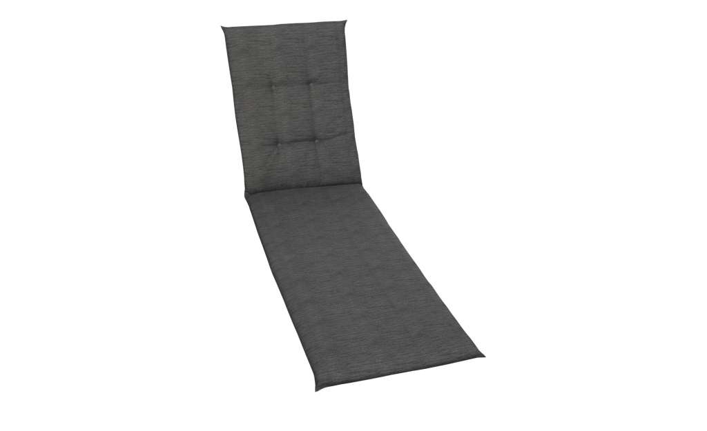 GO-DE Auflage  Graphite ¦ grau ¦ Maße (cm): B: 58 H: 5 Garten > Auflagen & Kissen > Gartenliegen-Auflagen - Höffner