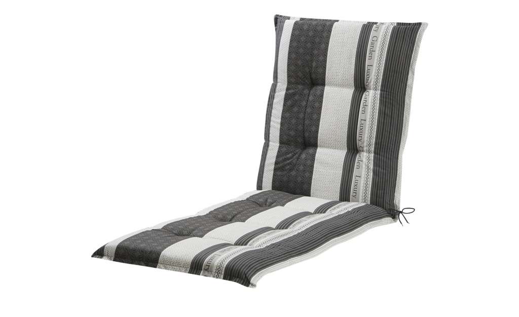 GO-DE Auflage  Luxury ¦ grau ¦ Maße (cm): B: 60 H: 7 Garten > Auflagen & Kissen > Gartenliegen-Auflagen - Höffner