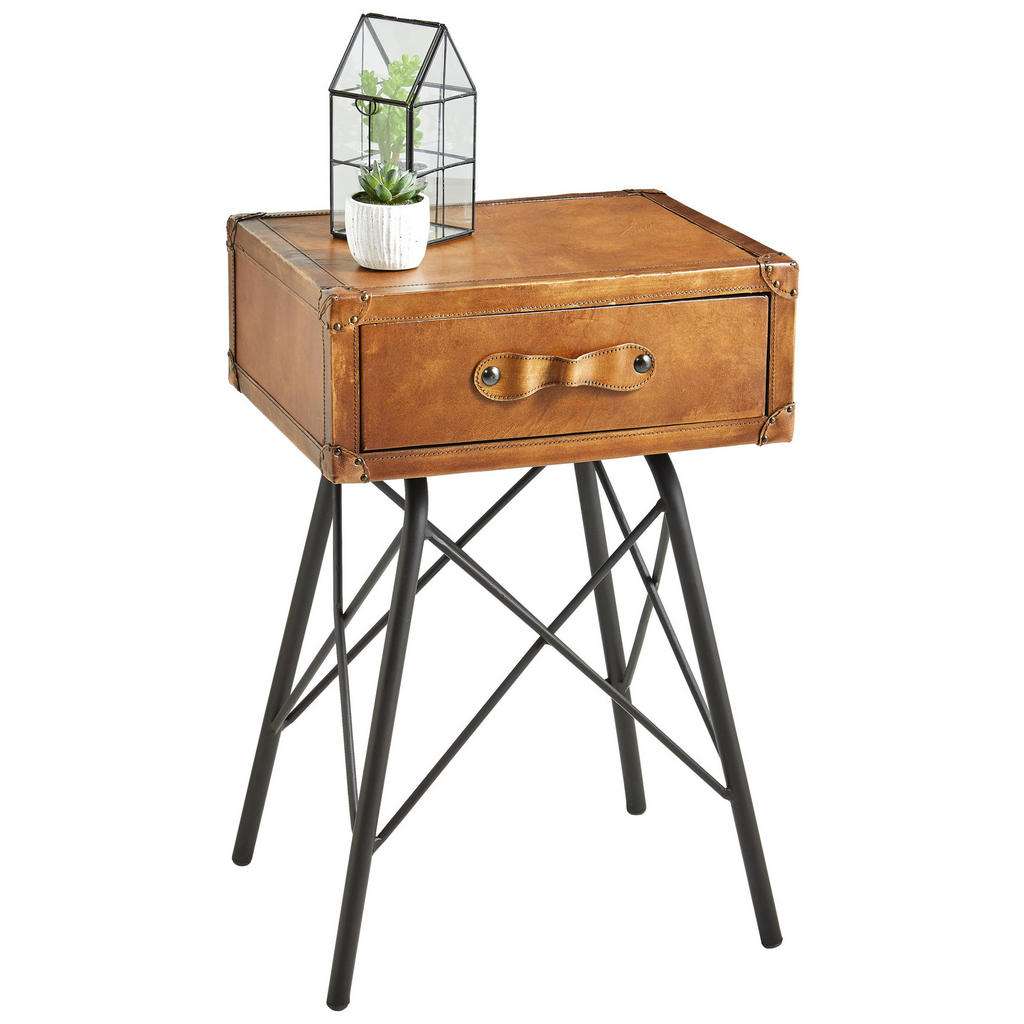 NACHTKÄSTCHEN Braun, Schwarz