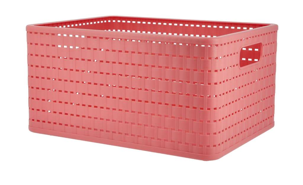 Aufbewahrungsbox ¦ rosa/pink ¦ Kunststoff ¦ Maße (cm): B: 36,8 H: 27,8 T: 19,1 Regale > Regal-Aufbewahrungsboxen - Höffner