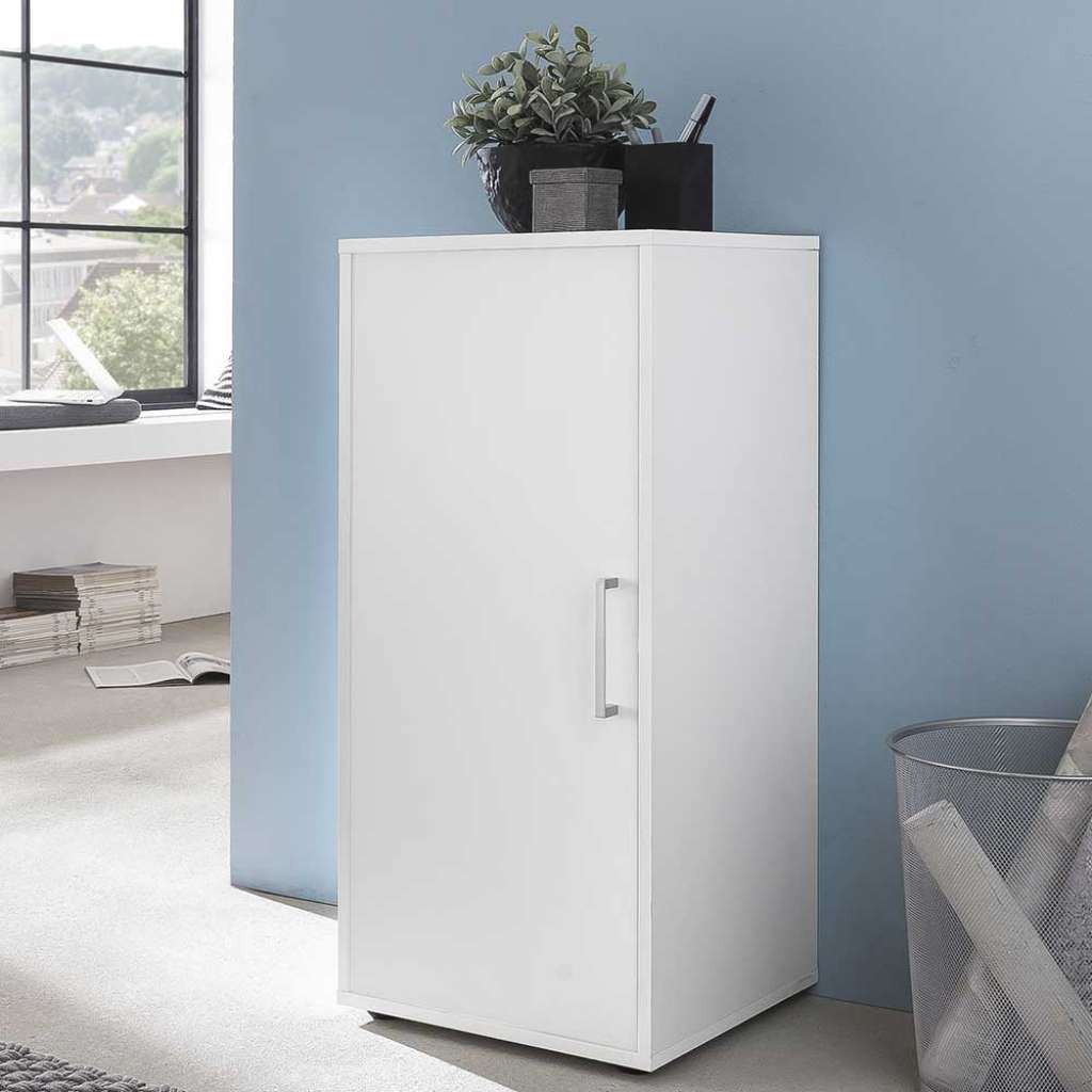 Aktenschrank in Weiß 1-türig