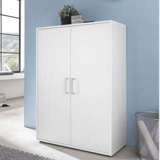 2 türiger Schrank in Weiß Aktenordner