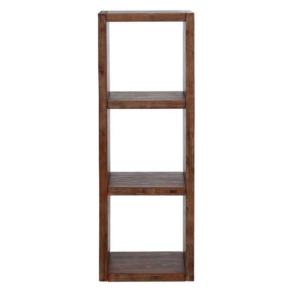 Massivholz Regal aus Akazie lackiert 45 cm breit