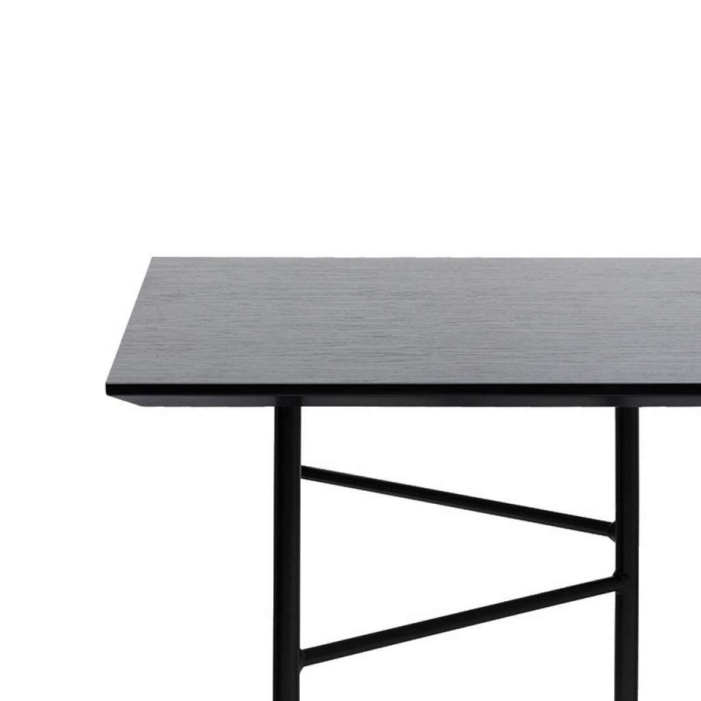ferm LIVING - Mingle Tischplatte - schwarz - indoor