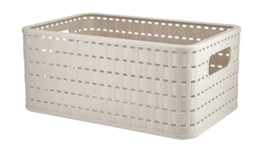 Aufbewahrungsbox ¦ beige ¦ Kunststoff ¦ Maße (cm): B: 36,8 H: 27,8 T: 19,1 Regale > Regal-Aufbewahrungsboxen - Höffner