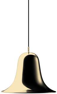 Verpan - Pantop Pendelleuchte - messing - indoor
