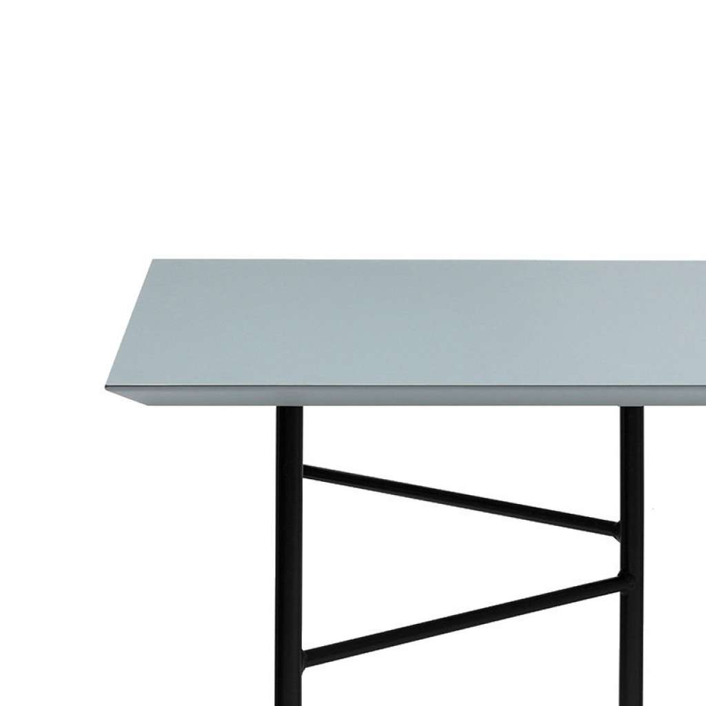 ferm LIVING - Mingle Tischplatte - blau - indoor