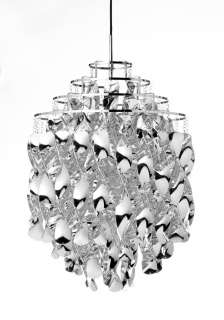 Verpan - Spiral Pendelleuchte SP01 - silber - indoor