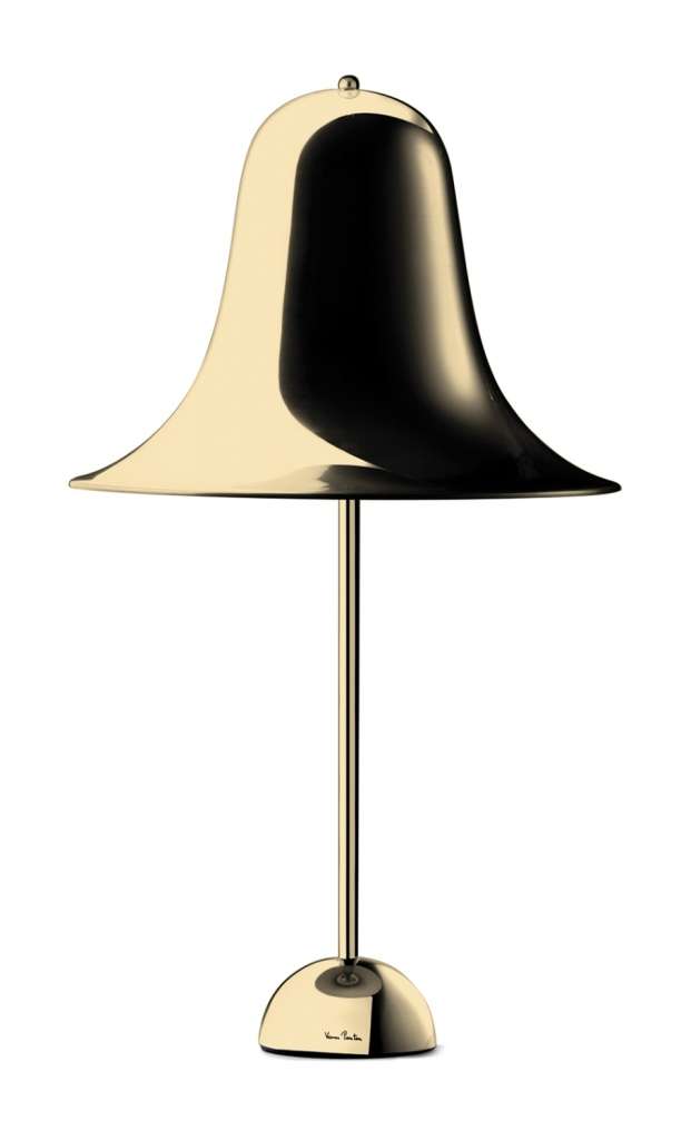 Verpan - Pantop Tischlampe - messing - indoor