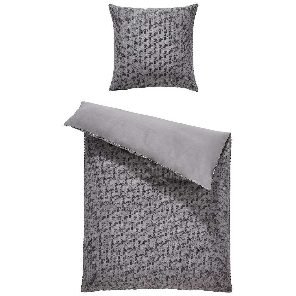 BETTWÄSCHE Renforcé Anthrazit 135/200 cm