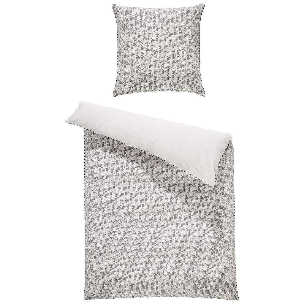 BETTWÄSCHE Renforcé Hellgrau 135/200 cm