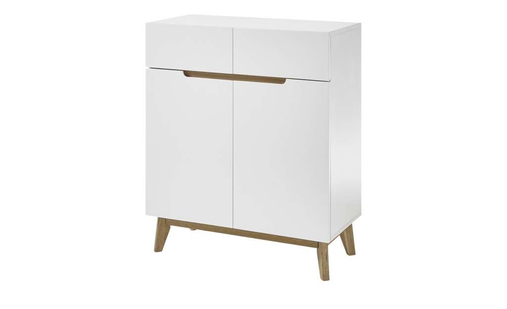 Schuhschrank  Casoria ¦ weiß ¦ Maße (cm): B: 85 H: 101 T: 40 Garderoben & Kleiderstangen > Schuhschränke - Höffner