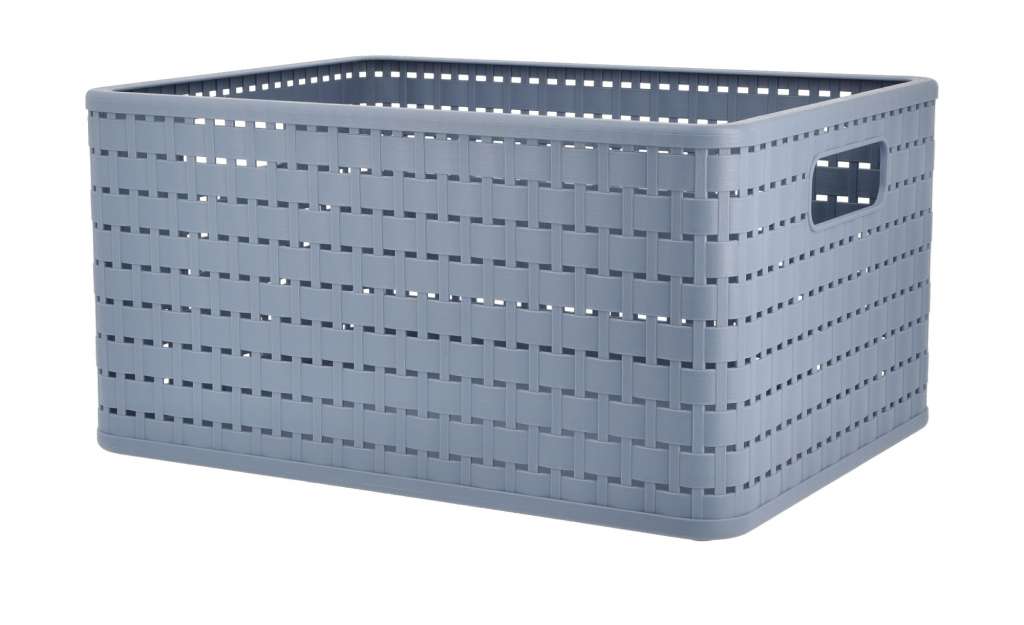 Aufbewahrungsbox ¦ blau ¦ Kunststoff ¦ Maße (cm): B: 36,8 H: 27,8 T: 19,1 Regale > Regal-Aufbewahrungsboxen - Höffner