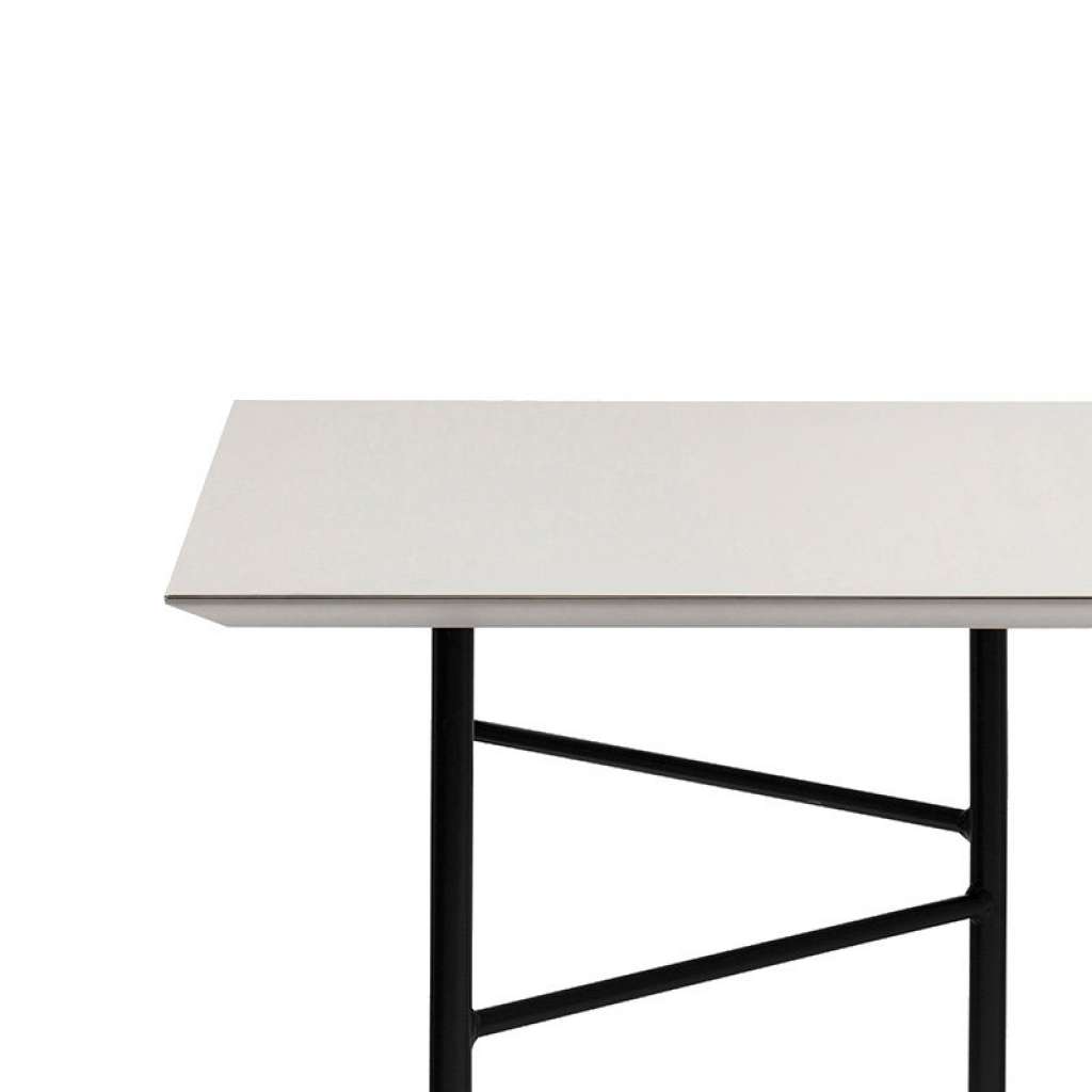 ferm LIVING - Mingle Tischplatte - hellgrau - indoor