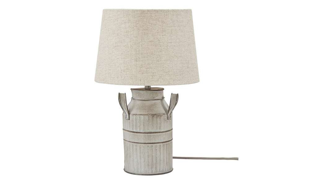 Tischleuchte, 1-flammig `Milchkanne´ klein ¦ beige ¦ Maße (cm): H: 40 Ø: 12 Lampen & Leuchten > Innenleuchten > Tischlampen - Höffner