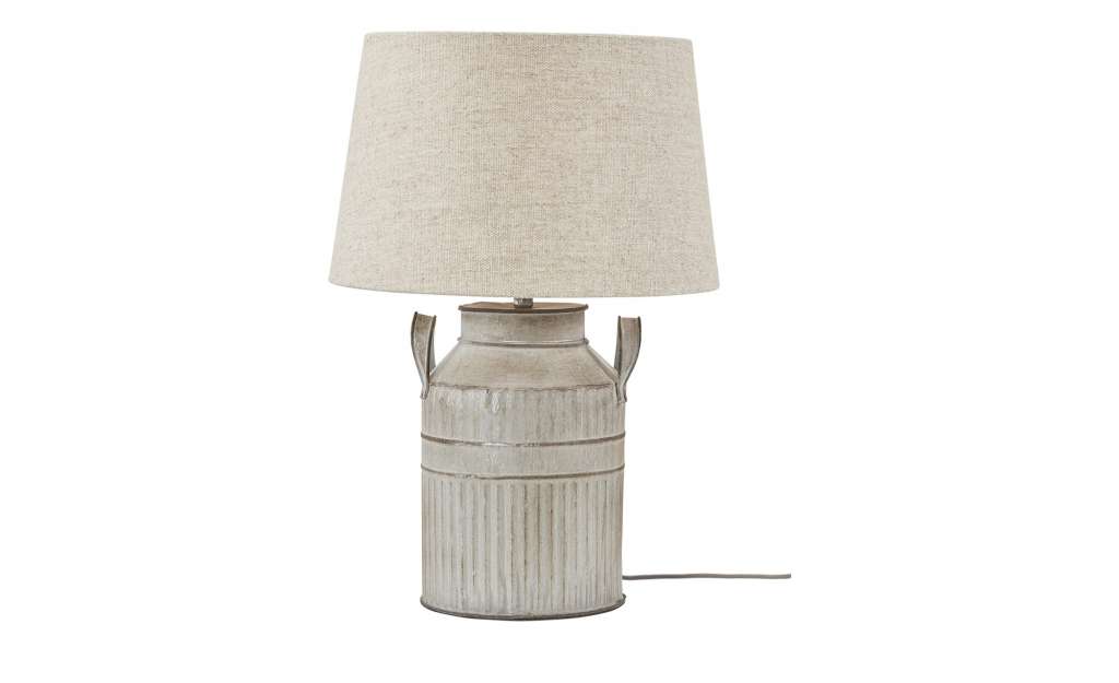 Tischleuchte, 1-flammig `Milchkanne´ groß ¦ beige ¦ Maße (cm): H: 45 Ø: 16 Lampen & Leuchten > Innenleuchten > Tischlampen - Höffner