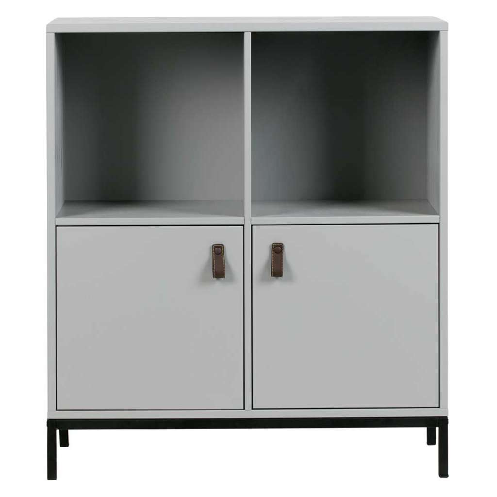Wohnzimmer Schränkchen in Grau Skandi Design