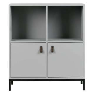 Wohnzimmer Schränkchen in Grau Skandi Design