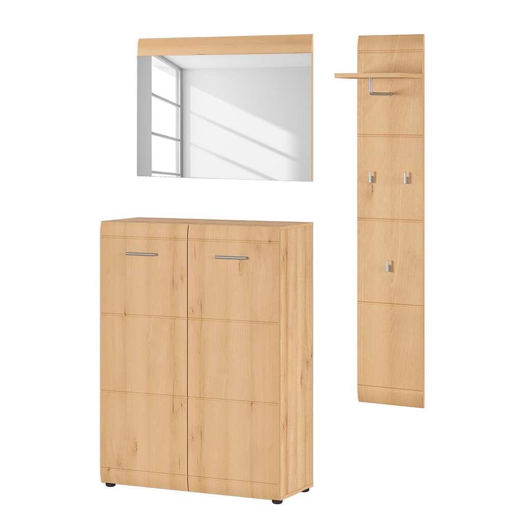 home24 Garderobenset Adana II (3-teilig)