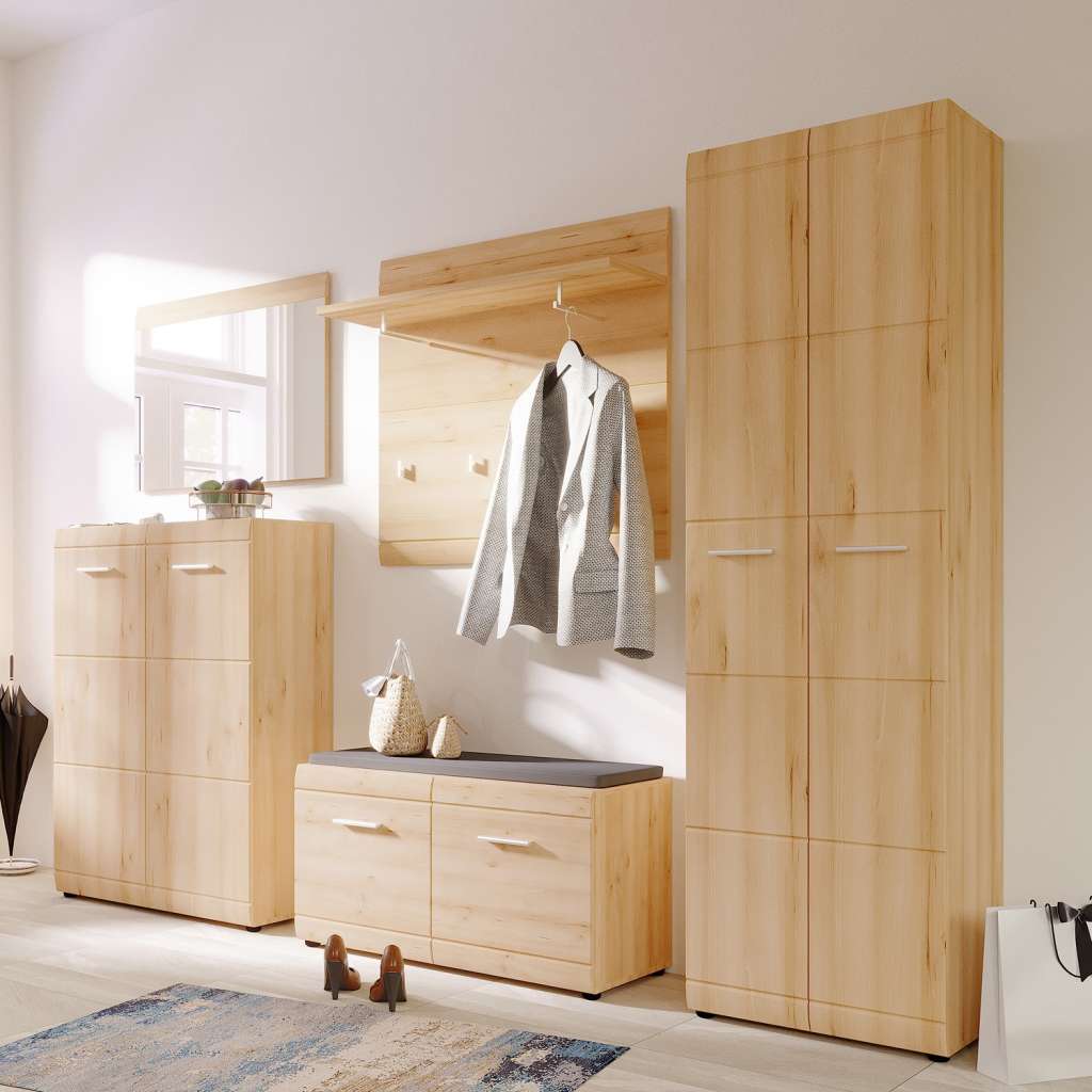 home24 Garderobenset Adana III (5-teilig)