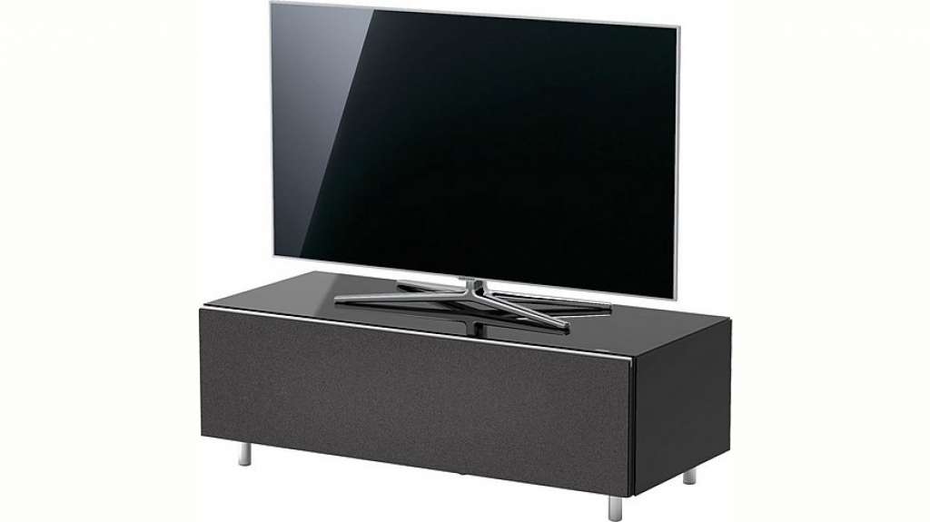 SPECTRAL Lowboard »Just Racks«, JRL1104T, Breite 111 cm, wahlweise mit Basis- oder TV-Paket, mit Akustikspannstoff